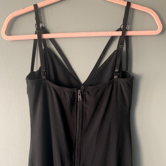 Revolve Evil Twin Cage Strap Black Maxi Dress - Picture 8 of 8